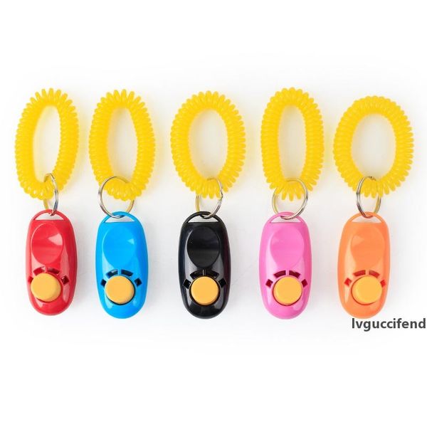 dog trainer clickers plastic pet clicker 6.3*3cm pet supplies 5 colors training with guide with key ring
dog trainer clickers plastic pet clicker 6.3*3cm pet supplies 5 colors training with guide with key ring