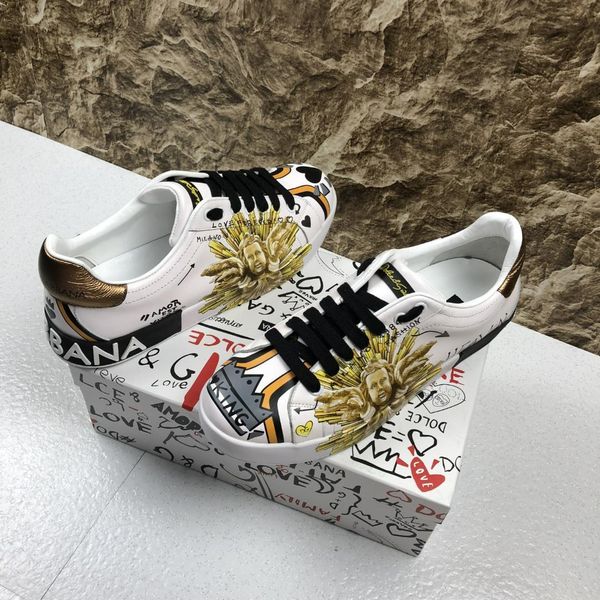 2020d new trend leather casual shoes fashion outdoor men and women sports shoes hand-painted doodle wild couple shoes, size 35-451, Black
2020d new trend leather casual shoes fashion outdoor men and women sports shoes hand-painted doodle wild couple shoes, size 35-451, Black