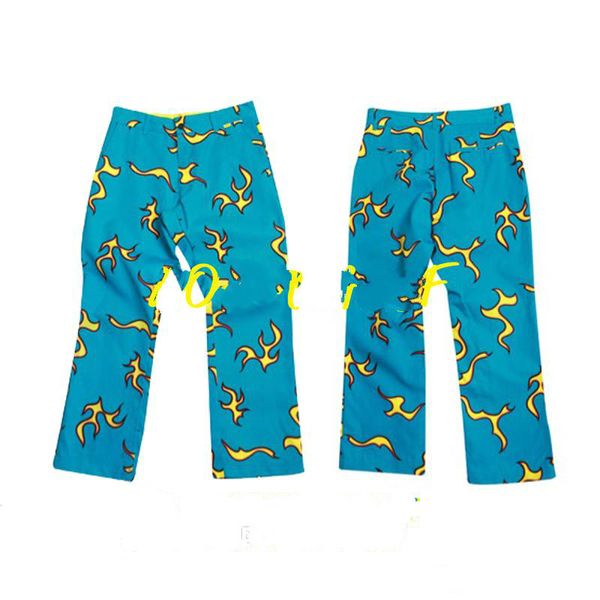 18ss golf wang blue fire pants street pants casual loose causal trousers men women straight pants hflskz088, Black
18ss golf wang blue fire pants street pants casual loose causal trousers men women straight pants hflskz088, Black