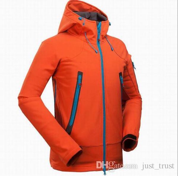 famous popular warm fleece outerwear sports jackets windproof breathable softshell men coats outdoor hiking climbing sports coat, Black;brown
famous popular warm fleece outerwear sports jackets windproof breathable softshell men coats outdoor hiking climbing sports coat, Black;brown