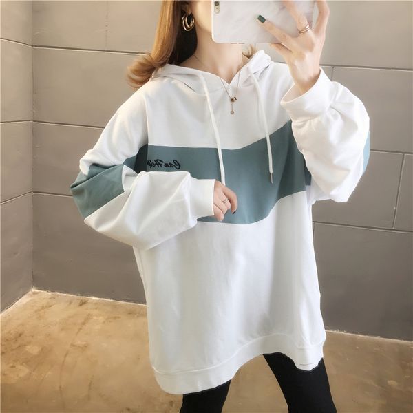 drawstring dropped shoulder patchwork women hoodies oversized long sleeve ladies sweatshirt 2020 autumn casual female pullovers, Black
drawstring dropped shoulder patchwork women hoodies oversized long sleeve ladies sweatshirt 2020 autumn casual female pullovers, Black