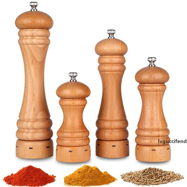mokithand beech wood pepper mills set salt kitchen tools food safe carbon steel grinder 5 6 8 10 hand movement t200507
mokithand beech wood pepper mills set salt kitchen tools food safe carbon steel grinder 5 6 8 10 hand movement t200507