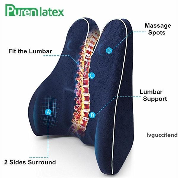 purenlatex memory foam waist lumbar side support pillow spine coccyx protect orthopedic car seat office sofa chair back cushion
purenlatex memory foam waist lumbar side support pillow spine coccyx protect orthopedic car seat office sofa chair back cushion