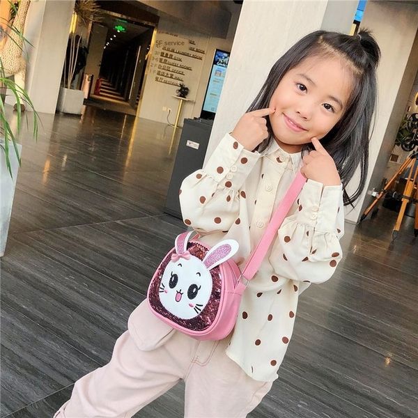 korean style single shoulder diagonal women's cute sequins rabbit messenger bag cartoon small bag children's mini small backpack
korean style single shoulder diagonal women's cute sequins rabbit messenger bag cartoon small bag children's mini small backpack