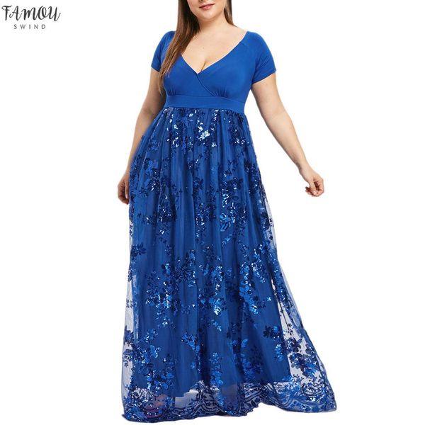 clothes 2020 dress plus size women v-neck short sleeve floral sequined evening party mesh dress
clothes 2020 dress plus size women v-neck short sleeve floral sequined evening party mesh dress