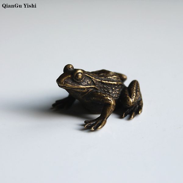 solid brass toad ornaments pure copper animal models keychains pendants charms pen holder desk decorations peace and wealth, Silver 
solid brass toad ornaments pure copper animal models keychains pendants charms pen holder desk decorations peace and wealth, Silver