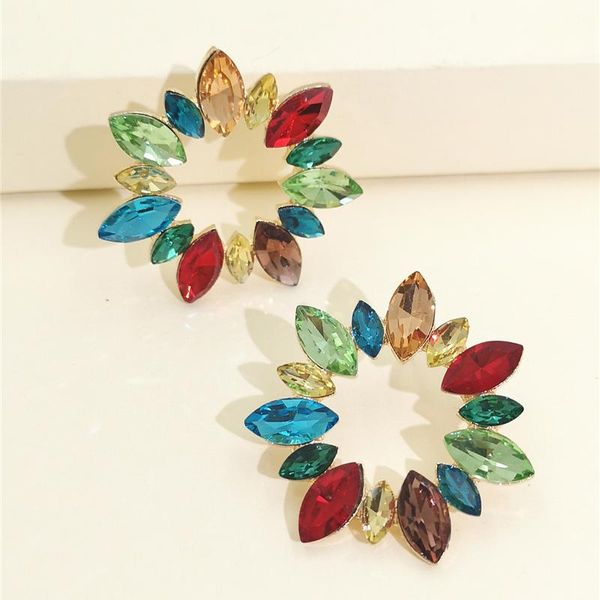 juran colorful crystal statement earrings fashion 2020 spring flower stud earrings bridal rhinestone jewelry, Golden;silver
juran colorful crystal statement earrings fashion 2020 spring flower stud earrings bridal rhinestone jewelry, Golden;silver