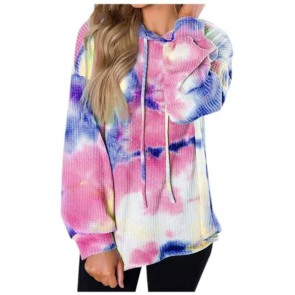 2020 fashion womens tie dye hooded sweatshirt ladies baggy pullover autumn long sleeve loose drawstring jumper hoodies, Black
2020 fashion womens tie dye hooded sweatshirt ladies baggy pullover autumn long sleeve loose drawstring jumper hoodies, Black