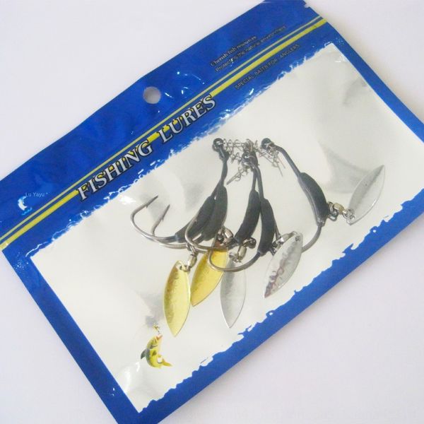 bagged 5 luya crank sequins high-speed rotating crank lead soft worm hook rotating sequins fish hook
bagged 5 luya crank sequins high-speed rotating crank lead soft worm hook rotating sequins fish hook