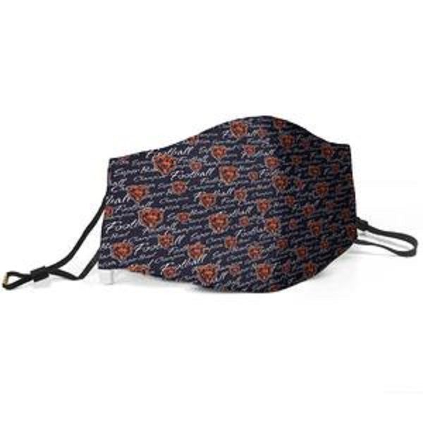 women men face mask dust mask muffle-chicago-bears logo printed with adjustable ear hook mas, Silver
women men face mask dust mask muffle-chicago-bears logo printed with adjustable ear hook mas, Silver