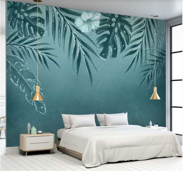 xue su custom wallpaper mural 3d/5d/8d simple hand-painted tropical plant leaves background wall decoration painting
xue su custom wallpaper mural 3d/5d/8d simple hand-painted tropical plant leaves background wall decoration painting