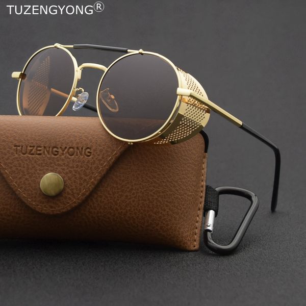 classic gothic steampunk sunglasses polarized men women brand designer vintage oval metal frame sun glasses uv400, White;black
classic gothic steampunk sunglasses polarized men women brand designer vintage oval metal frame sun glasses uv400, White;black