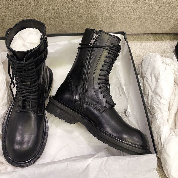 boots female british style autumn and winter new handsome motorcycle boots black all-match short single
boots female british style autumn and winter new handsome motorcycle boots black all-match short single