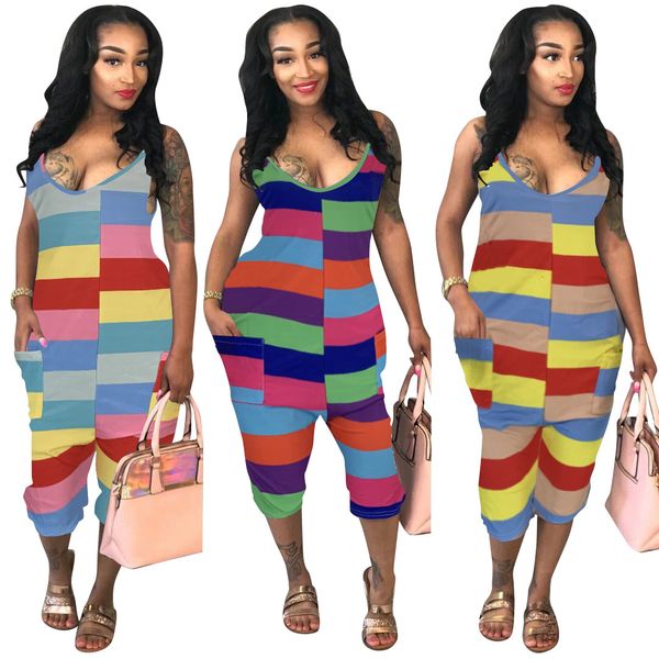 2020 new clothing china wholesale european and american women's jumpsuits & rompers women's color striped suspender jumpsuit, Black;white
2020 new clothing china wholesale european and american women's jumpsuits & rompers women's color striped suspender jumpsuit, Black;white