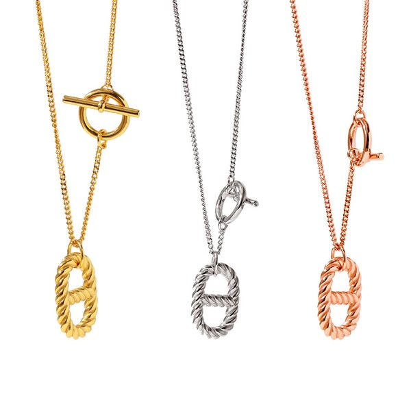 2020 european and american ins designer necklace ot button necklace charms for jewelry making collier de bijoux de créateurs de luxe, Silver
2020 european and american ins designer necklace ot button necklace charms for jewelry making collier de bijoux de créateurs de luxe, Silver