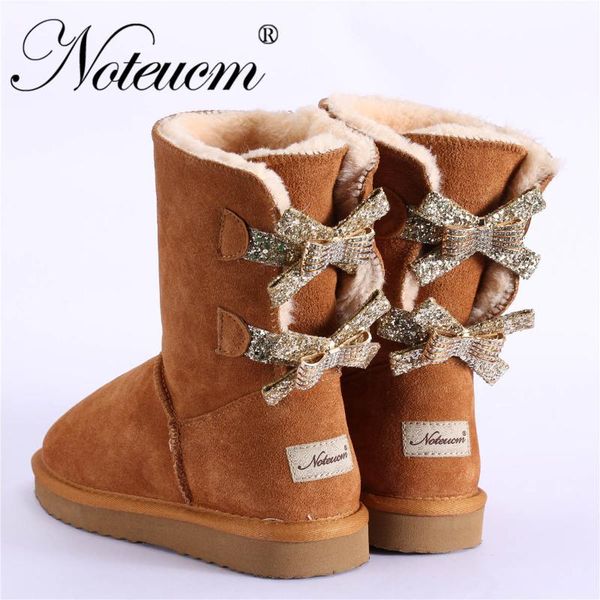 rhinestone genuine leather female winter girl furry australia shoes ankle boot bow back with lined fur cute snow boots for women, Black
rhinestone genuine leather female winter girl furry australia shoes ankle boot bow back with lined fur cute snow boots for women, Black
