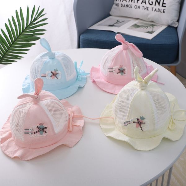 2020 girl infant children's princess lotus leaf rabbit cap baby cap lace baby ear net hat lace fisherman's basin hat, Blue;gray
2020 girl infant children's princess lotus leaf rabbit cap baby cap lace baby ear net hat lace fisherman's basin hat, Blue;gray