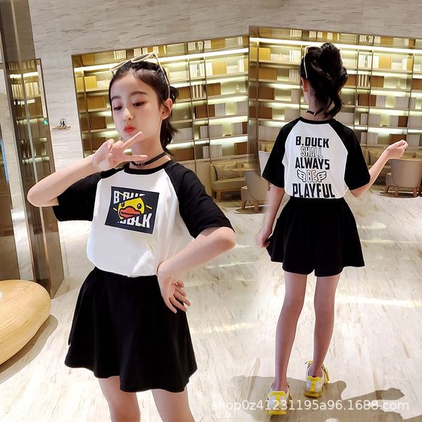 n3mij girls' summer clothes 2020 new fashionable clothes western style skirt suit medium and large short children's women's s
n3mij girls' summer clothes 2020 new fashionable clothes western style skirt suit medium and large short children's women's s