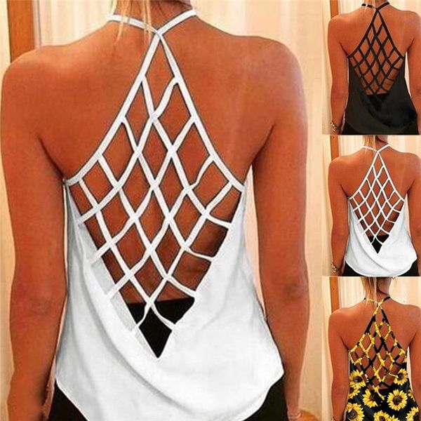 2020 new ladies running camisole spaghetti strap solid color sleeveless hollowed backless loose sport wild blazing top, Black;blue
2020 new ladies running camisole spaghetti strap solid color sleeveless hollowed backless loose sport wild blazing top, Black;blue