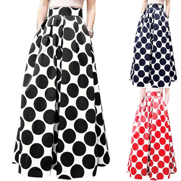 long skirt for women a line ladies office saia fashion party cocktail summer women dot printed skirt harajuku high waist long skirts, Black
long skirt for women a line ladies office saia fashion party cocktail summer women dot printed skirt harajuku high waist long skirts, Black