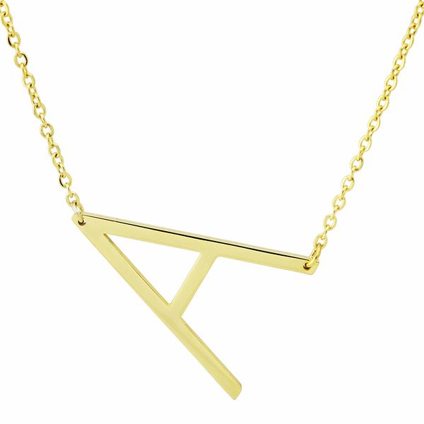 45cm fashion letter necklaces pendants initial necklace gold color stainless steel choker name necklace women jewelry, Golden;silver
45cm fashion letter necklaces pendants initial necklace gold color stainless steel choker name necklace women jewelry, Golden;silver