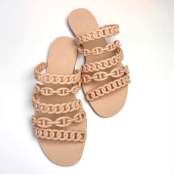 myfitgo summer pvc women slippers fashion design beach slides chain straps girls slippers flat with female slip on casual shoes, Black
myfitgo summer pvc women slippers fashion design beach slides chain straps girls slippers flat with female slip on casual shoes, Black