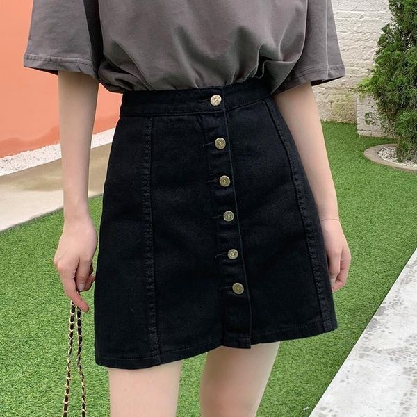 women's breech denim high waist denim skirt 2020 new student korean style a- line black ins hip-covered skirt
women's breech denim high waist denim skirt 2020 new student korean style a- line black ins hip-covered skirt