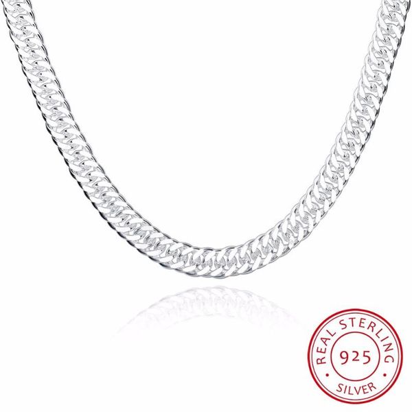 10mm 20'' 50cm men necklace 925 silver link chain necklaces for male jewelry party gift
10mm 20'' 50cm men necklace 925 silver link chain necklaces for male jewelry party gift