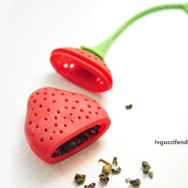 fruit strawberry shape silicone tea infuser strainer filter herbal spices leaf green red tea bag lx7178
fruit strawberry shape silicone tea infuser strainer filter herbal spices leaf green red tea bag lx7178