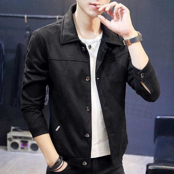 0ttxl autumn men's fashion korean casual lapel sports slim all-match autumn new men's new fashion korean casual lapel sports jacke, Black;brown
0ttxl autumn men's fashion korean casual lapel sports slim all-match autumn new men's new fashion korean casual lapel sports jacke, Black;brown