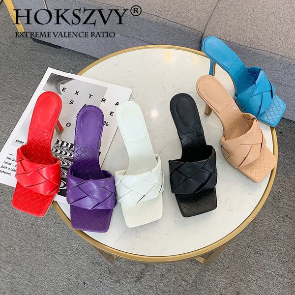 hoksvzy 2020 early spring weave women ladies thin high heel sandal open toe slip on summer outdoor slides flip flop shoe zml, Black
hoksvzy 2020 early spring weave women ladies thin high heel sandal open toe slip on summer outdoor slides flip flop shoe zml, Black