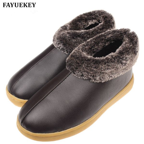 fayuekey new arrival winter fashion pu leather home slippers men indoor\ floor slippers warm cotton plush non-slip flat shoes, Black
fayuekey new arrival winter fashion pu leather home slippers men indoor\ floor slippers warm cotton plush non-slip flat shoes, Black