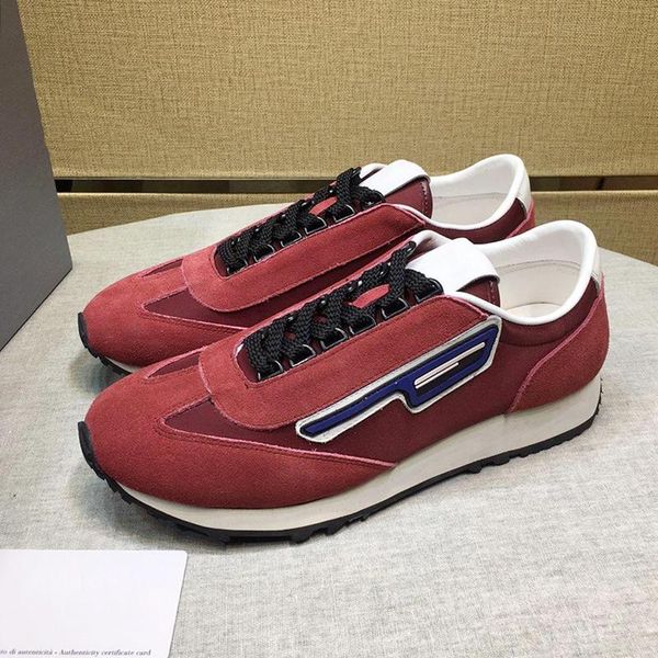 luxury suede and nylon sneakers men 's shoes new arrival outdoor walking breathable footwears sports low lace -up casual men shoes, Black
luxury suede and nylon sneakers men 's shoes new arrival outdoor walking breathable footwears sports low lace -up casual men shoes, Black
