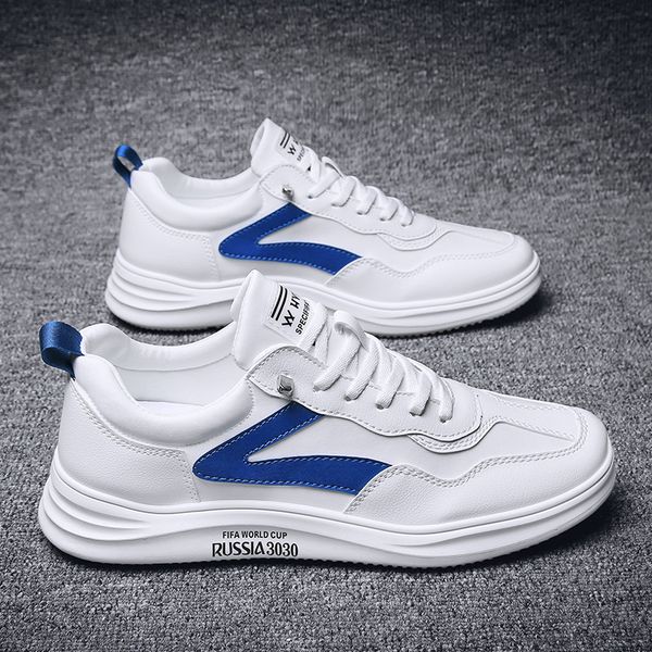2020 new men's shoes summer breathable casual shoes microfiber board trend wild white sneakers zapatillas, Black
2020 new men's shoes summer breathable casual shoes microfiber board trend wild white sneakers zapatillas, Black