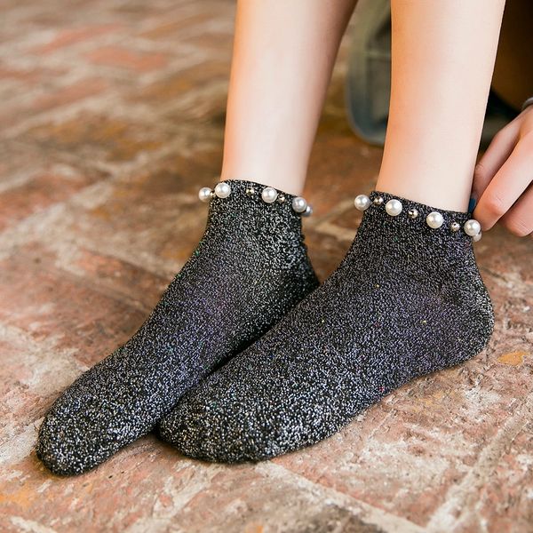 pearl pearl korean socks steel ball fashion silver onion bright silk women's short tube shallow sweet women's short socks, Pink;yellow
pearl pearl korean socks steel ball fashion silver onion bright silk women's short tube shallow sweet women's short socks, Pink;yellow