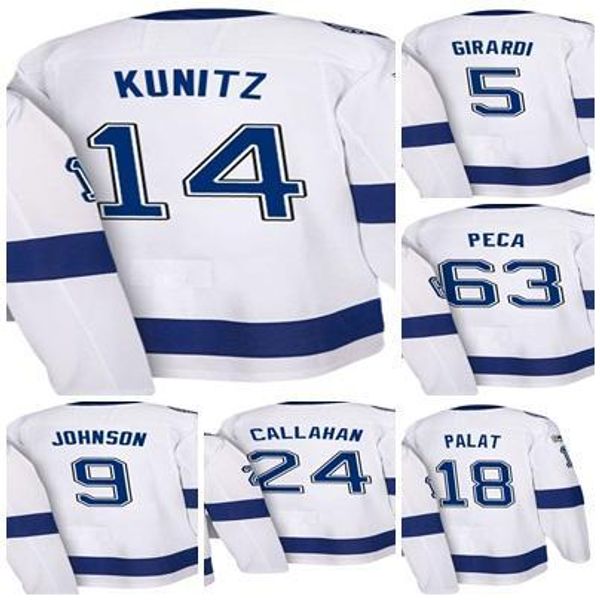 2018 tampa bay lightning hockey джерси 14 кунитц 5 дэн жирарди мэтью peca ондржей палат райан каллахан 9 джонсон хоккей wear белый, Black;red
2018 tampa bay lightning hockey джерси 14 кунитц 5 дэн жирарди мэтью peca ондржей палат райан каллахан 9 джонсон хоккей wear белый, Black;red