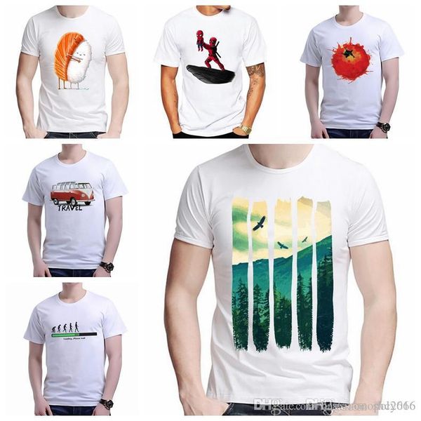 mens t-shirt crew nrck short sleeve various cartoon print 3d digital print & tees polos casual male shirt size s-2xl, White;black
mens t-shirt crew nrck short sleeve various cartoon print 3d digital print & tees polos casual male shirt size s-2xl, White;black