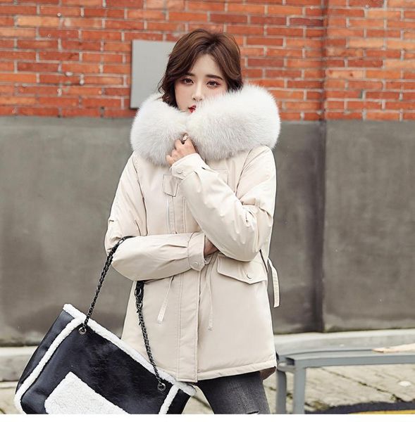 winter coat women 2020 new short cotton liner hooded parka coat winter jacket women fashion warm with fur collar parka, Black
winter coat women 2020 new short cotton liner hooded parka coat winter jacket women fashion warm with fur collar parka, Black