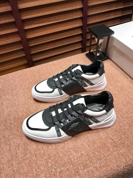 2020g fashion men's running shoes luxury casual shoes breathable leather classic sneakers low-party shoes, size: 38-451, Black
2020g fashion men's running shoes luxury casual shoes breathable leather classic sneakers low-party shoes, size: 38-451, Black