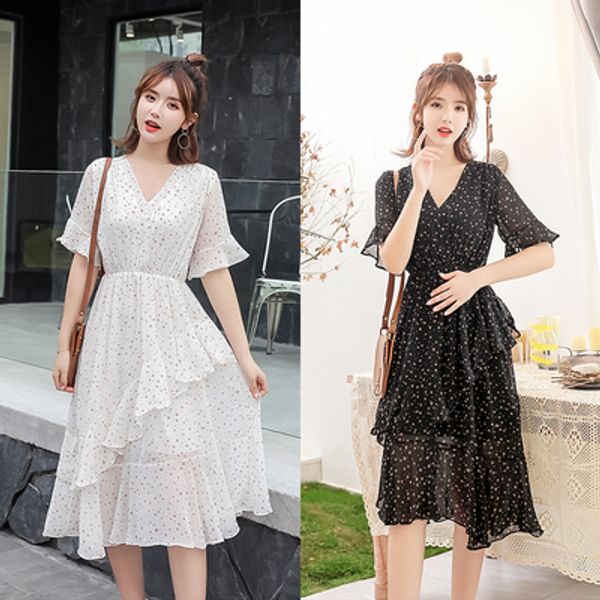 833# maternity dress summer chiffon color block short sleeve loose stylish dress for pregnant women mom, White
833# maternity dress summer chiffon color block short sleeve loose stylish dress for pregnant women mom, White