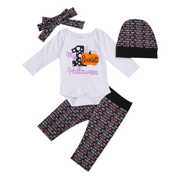 baby halloween clothes newborn baby 6 colors funny letter pumpkin print long sleeve jumpsuit printed pants headband hats, White
baby halloween clothes newborn baby 6 colors funny letter pumpkin print long sleeve jumpsuit printed pants headband hats, White