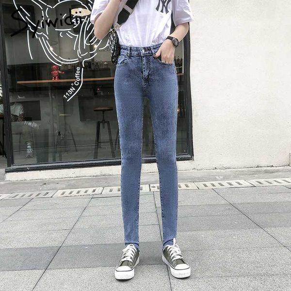 syiwidii high waist jeans woman 2020 streetwear cotton skinny straight stretch pencil pants tassel plus size korean casual jeans, Blue
syiwidii high waist jeans woman 2020 streetwear cotton skinny straight stretch pencil pants tassel plus size korean casual jeans, Blue