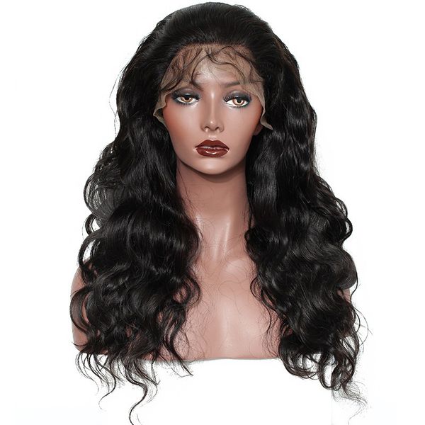 360 Lace Frontal Wig 150% Density Brazilian Body Wave Lace Front Human Hair Wigs Pre Plucked With Baby Hair Dolago Remy, Black
360 Lace Frontal Wig 150% Density Brazilian Body Wave Lace Front Human Hair Wigs Pre Plucked With Baby Hair Dolago Remy, Black