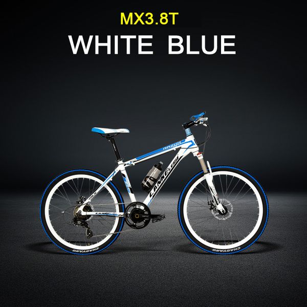mx3.8t 26 inches electric bike, 36v 400w, torque sensor system, 7 speed, suspension fork, oil disc brakes, Silver;blue
mx3.8t 26 inches electric bike, 36v 400w, torque sensor system, 7 speed, suspension fork, oil disc brakes, Silver;blue