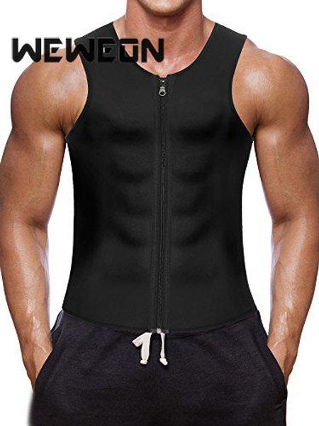 men waist trainer vest fitness neoprene sauna suit corset body shaper zipper tank workout shirt fitness clothing bra, White;black
men waist trainer vest fitness neoprene sauna suit corset body shaper zipper tank workout shirt fitness clothing bra, White;black