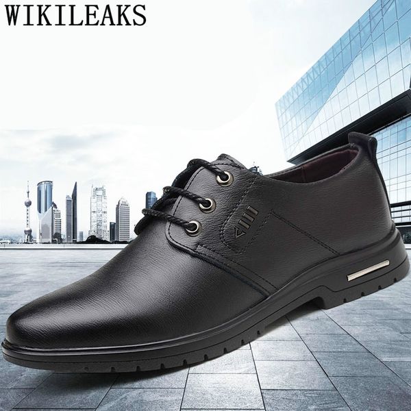 winter shoes men boots short plush warm man shoes leather genuine formal office men sapato social masculino bota masculina, Black