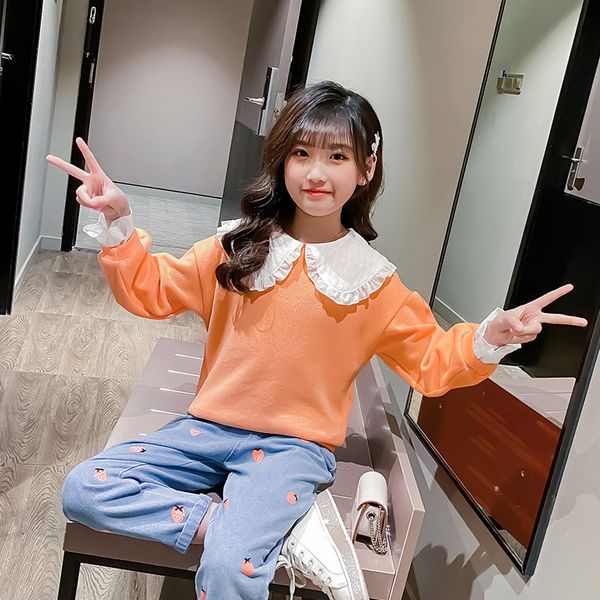 clothing sets keelorn girl casual suits teenager girls autumn outfits fashion solid and strawberry print jeans pants, White
clothing sets keelorn girl casual suits teenager girls autumn outfits fashion solid and strawberry print jeans pants, White