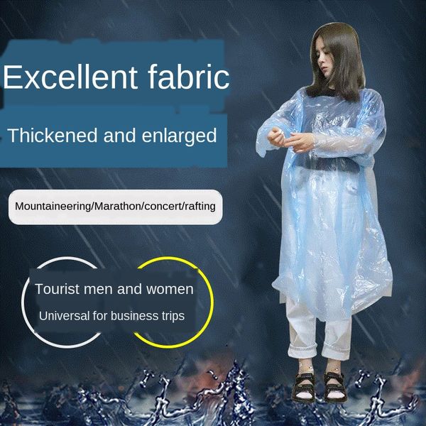 hiking disposable hiking style raincoat outdoor portable travel extra large travel raincoat unisex, Black
hiking disposable hiking style raincoat outdoor portable travel extra large travel raincoat unisex, Black