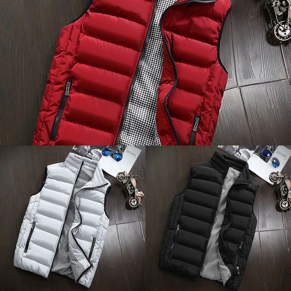autumn down jacket cotton-padded clothes down jacket vest men's versatile waistcoat group purchase advertising vest, Black;white
autumn down jacket cotton-padded clothes down jacket vest men's versatile waistcoat group purchase advertising vest, Black;white
