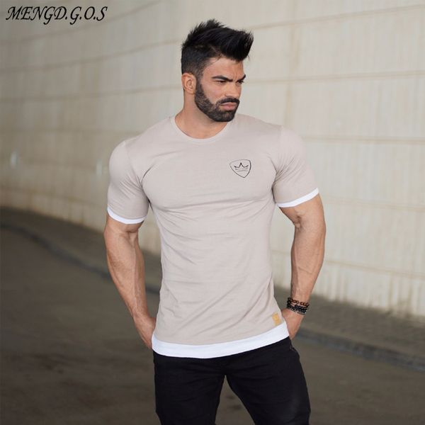 summer brand t-shirt male 2019 casual short-sleeved o-neck stitching printing fashion slim t-shirt men's shirts fitness t-shirt, White;black
summer brand t-shirt male 2019 casual short-sleeved o-neck stitching printing fashion slim t-shirt men's shirts fitness t-shirt, White;black